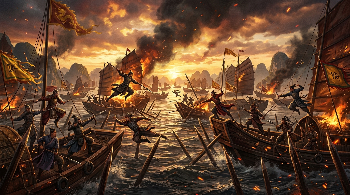 Đại Chiến Sông Bạch Đằng — Đoạt Soái Kỳ